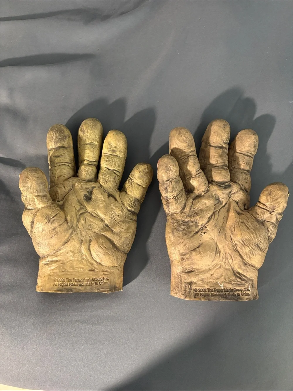 Monster Halloween costume hands